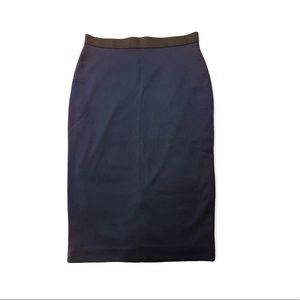 Alfani Navy Blue Pencil Skirt